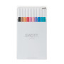 Лайнер UNI набір Emott Soft Pastel Color 0.4 мм 10 кольорів (PEM-SY/10C.02SPC)