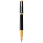 Ручка пір'яна Parker INGENUITY Black Lacquer GT FP F (60 011) Ручка пір'яна Parker INGENUITY Black Lacquer GT FP F (60 011)