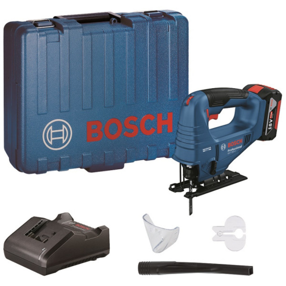 Лобзик акумуляторний Bosch Professional GST 183-LI безщітковий 18В 1х4А·год 0-3300об·хв хід 20мм 1.6кг кейс