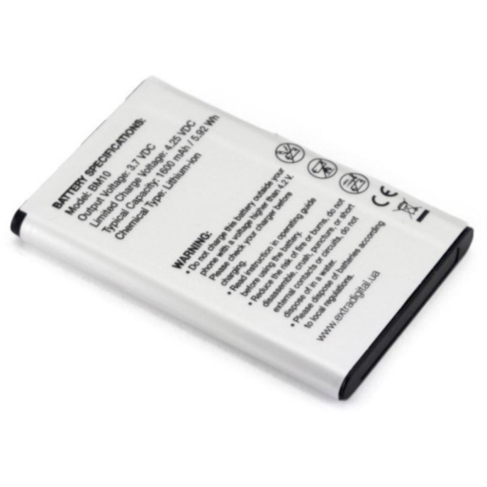 Акумуляторна батарея Extradigital Xiaomi Mi1 (BM10) 1600 mAh (BMX6437)