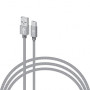 Дата кабель USB 2.0 AM to USB-C 2.0m CBGNYT2 grey Intaleo (1283126489143)