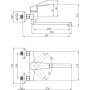 Змішувач Kroner KRMOker-С040 (CV031473)