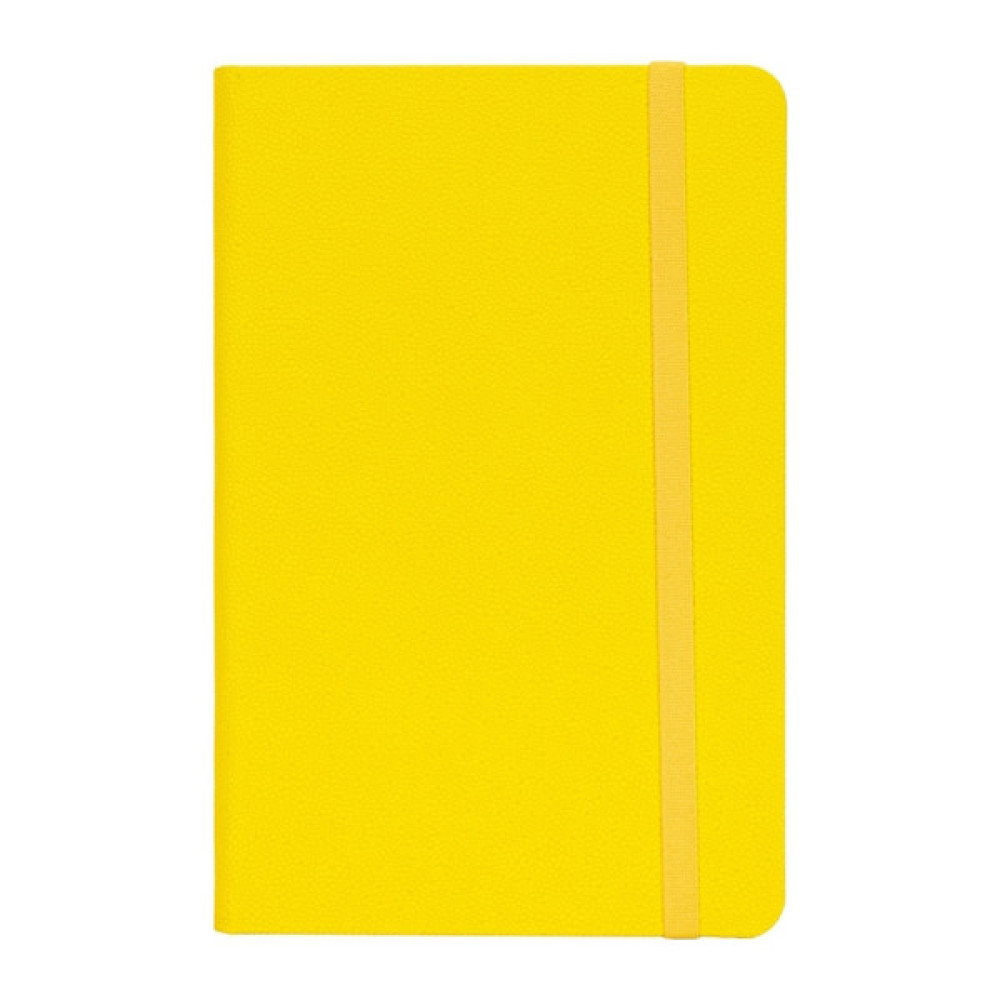 Книга записна Optima Namib А5 128 аркушів клітинка жовтий (O27101-05)