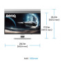BENQ EX271UZ White (9H.LP2LA.TBE)