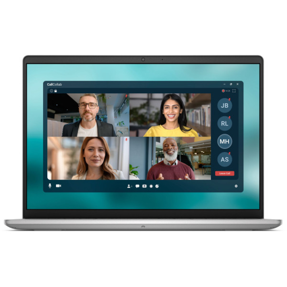 Ноутбук Dell Pro 14 Essential 14" FHD+ AG, Intel 5-120U, 16GB, F512GB, UMA, Lin, серебристый