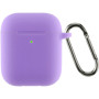 Чохол для навушників Armorstandart Ultrathin Silicone Case With Hook для Apple AirPods 2 Purple (ARM59690) Чохол для навушників Armorstandart Ultrathin Silicone Case With Hook для Apple AirPods 2 Purple (ARM59690)