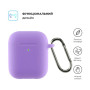Чохол для навушників Armorstandart Ultrathin Silicone Case With Hook для Apple AirPods 2 Purple (ARM59690) Чохол для навушників Armorstandart Ultrathin Silicone Case With Hook для Apple AirPods 2 Purple (ARM59690)