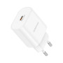Зарядний пристрій BOROFONE BA82A Platinum USB-C PD25W White (6941991112256) Зарядний пристрій BOROFONE BA82A Platinum USB-C PD25W White (6941991112256)