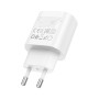 Зарядний пристрій BOROFONE BA82A Platinum USB-C PD25W White (6941991112256) Зарядний пристрій BOROFONE BA82A Platinum USB-C PD25W White (6941991112256)