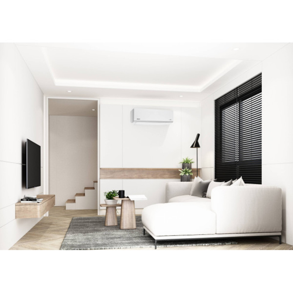 Кондиціонер ARDESTO ACM-24INV-R32-WF-AG-S 70м2 інвертор 24000BTU 7.0кВт A++/A+ -15°С Wi-Fi R32 білий