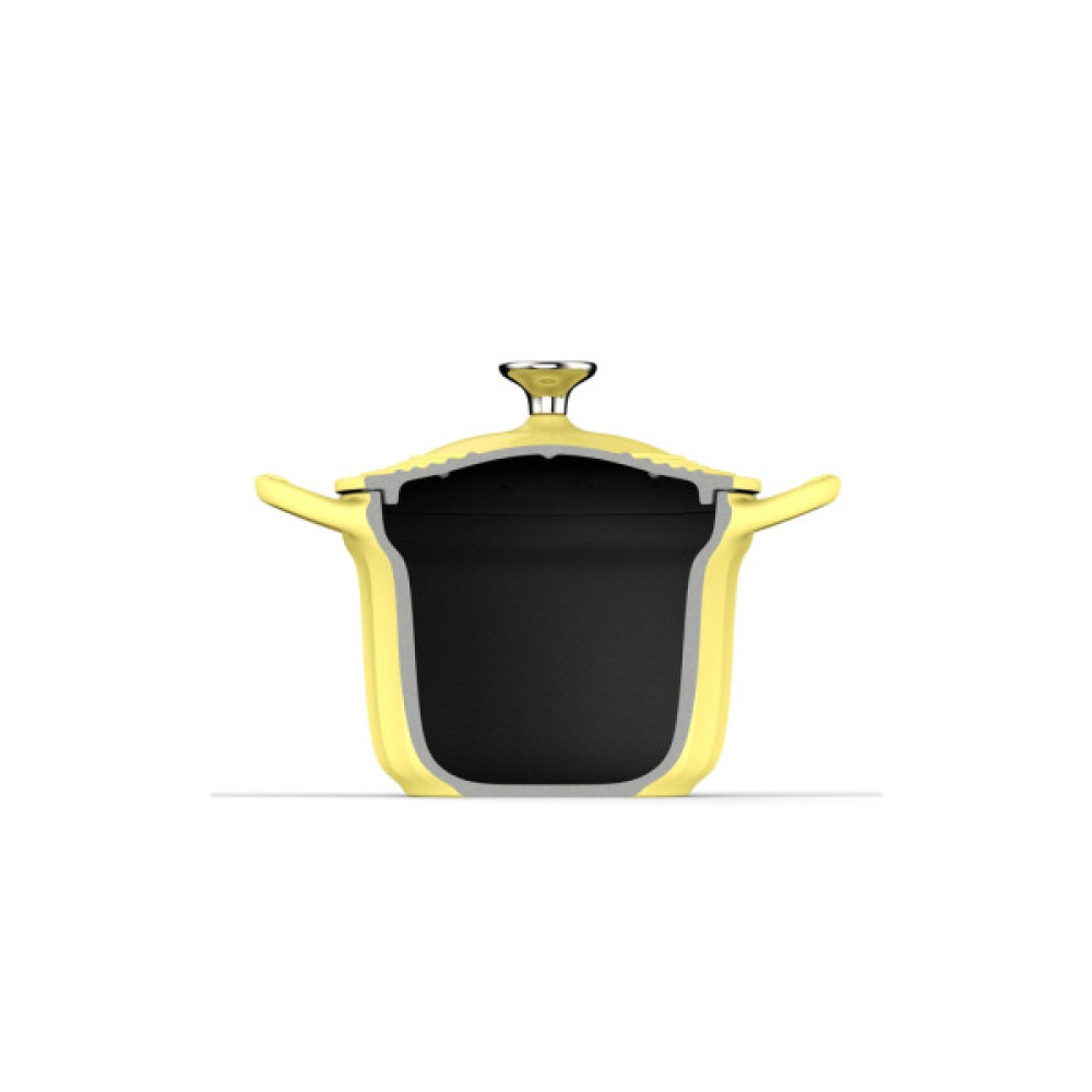 Гусятниця Buydeem CP541 Mellow Yellow чавунна емальована 1.8 л (CP541-MY)