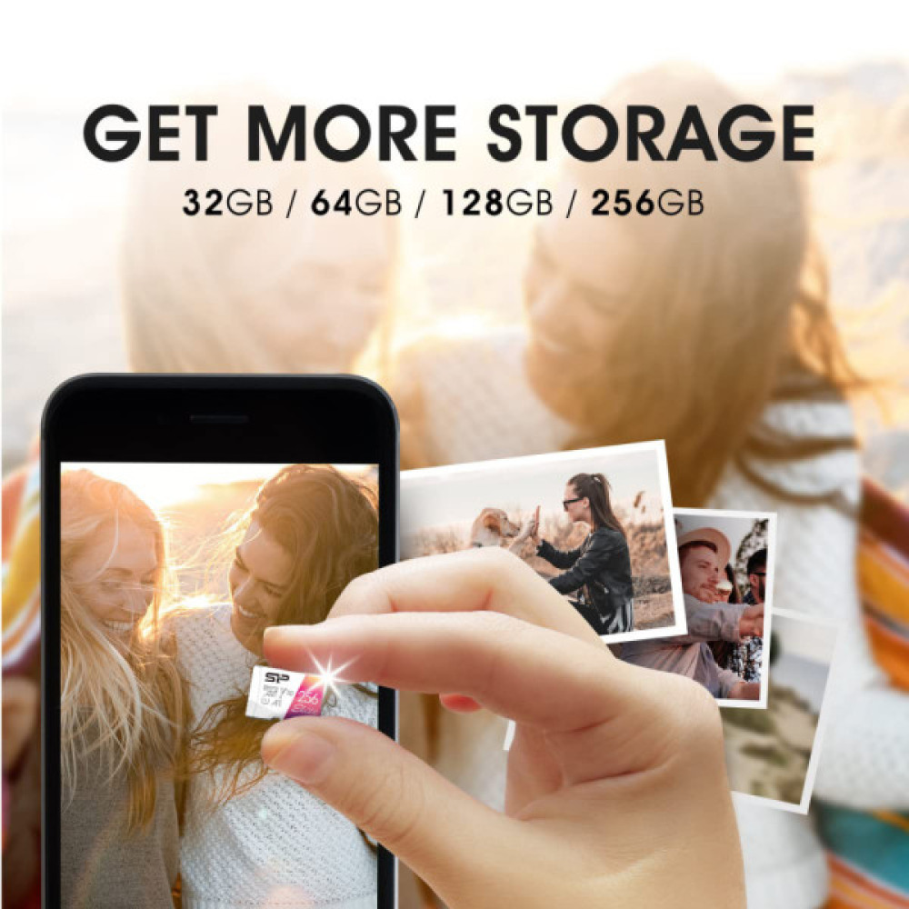 Карта пам'яті Silicon Power 32GB microSD class10 UHS-I A1 V10 Elite COLOR (SP032GBSTHBV1V20SP)