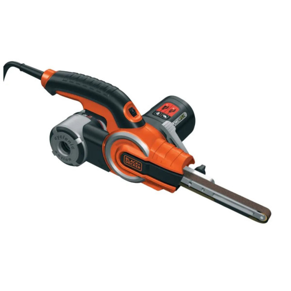 Шліфувальна машина Black&Decker стрічковий напилок, 400 Вт,451х13 мм, 900-1600 м/хв (KA902EK)