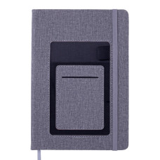 Книга записна Buromax COMFORT А5 96 аркушів крапка, сірий (BM.295309-09)