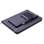 Книга записна Buromax COMFORT А5 96 аркушів крапка, сірий (BM.295309-09) Книга записна Buromax COMFORT А5 96 аркушів крапка, сірий (BM.295309-09)