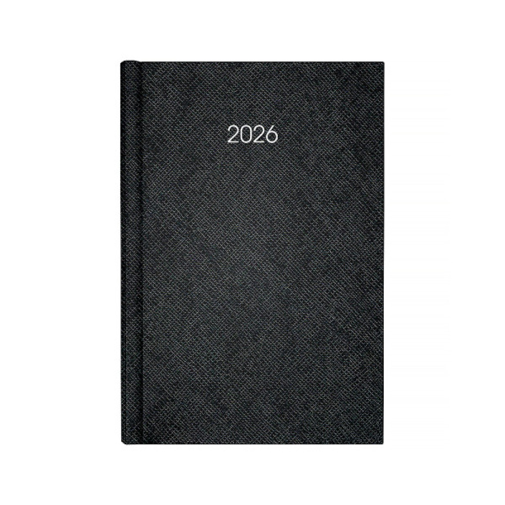 Тижневик Axent датований 2026 Classic Style, 145х210, чорний (8840-26-1-A)