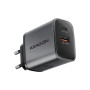 Зарядний пристрій AXAGON 1xUSB-C PD67W + 1xUSB QC4+ PPS gray (ACU-PQ67)