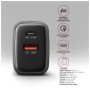 Зарядний пристрій AXAGON 1xUSB-C PD67W + 1xUSB QC4+ PPS gray (ACU-PQ67)