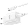 Зарядний пристрій HOCO C146A Charm USB-C PD20W + cable USB-C to USB-C White (6942007630269) Зарядний пристрій HOCO C146A Charm USB-C PD20W + cable USB-C to USB-C White (6942007630269)