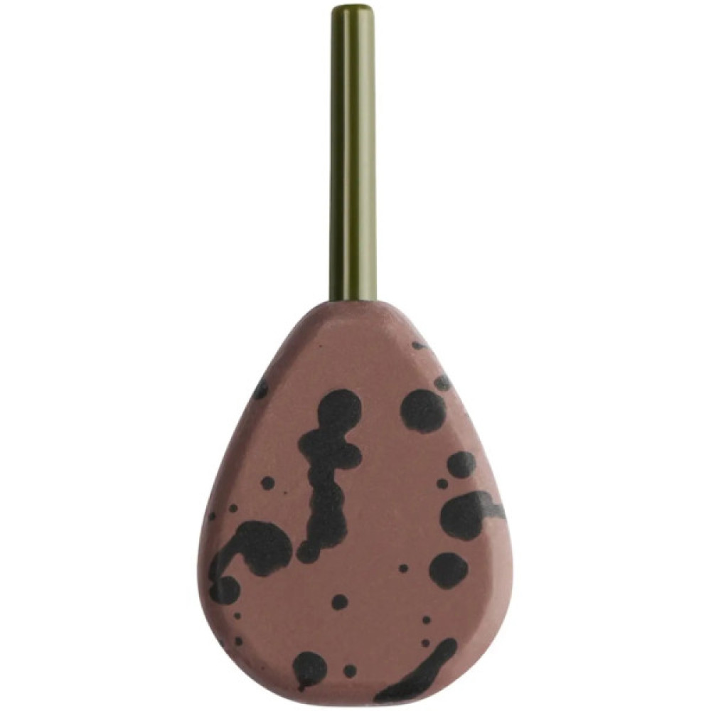 Грузило Brain In-Line Flat Lead 56g 2шт/уп Brown (1858.32.14)