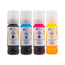 Чорнило PowerPlant для Epson 101 L4150 4х70г BP/C/M/Y Pigment (PP101SET) Чорнило PowerPlant для Epson 101 L4150 4х70г BP/C/M/Y Pigment (PP101SET)