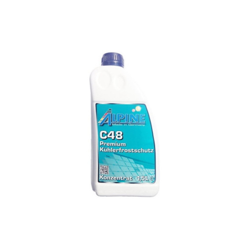 Антифриз Alpine C48 Kuhlerfrostschutz BMW N 600 69.0, MB 3  1,5л (1715-15)