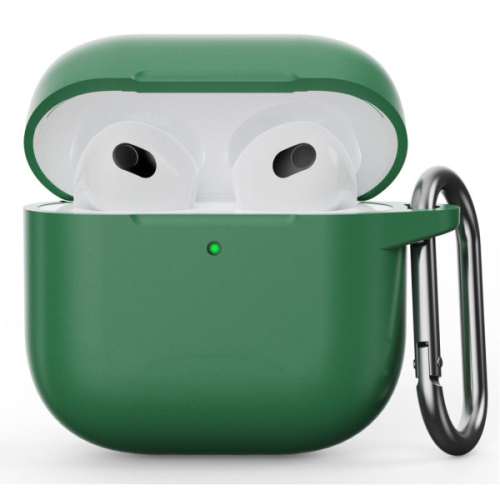 Чохол для навушників Armorstandart Hang Case для Apple AirPods 4 Needle Green (ARM81289)