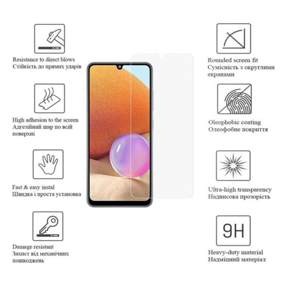 Скло захисне Drobak Tecno Spark 10 (535315) (535315)