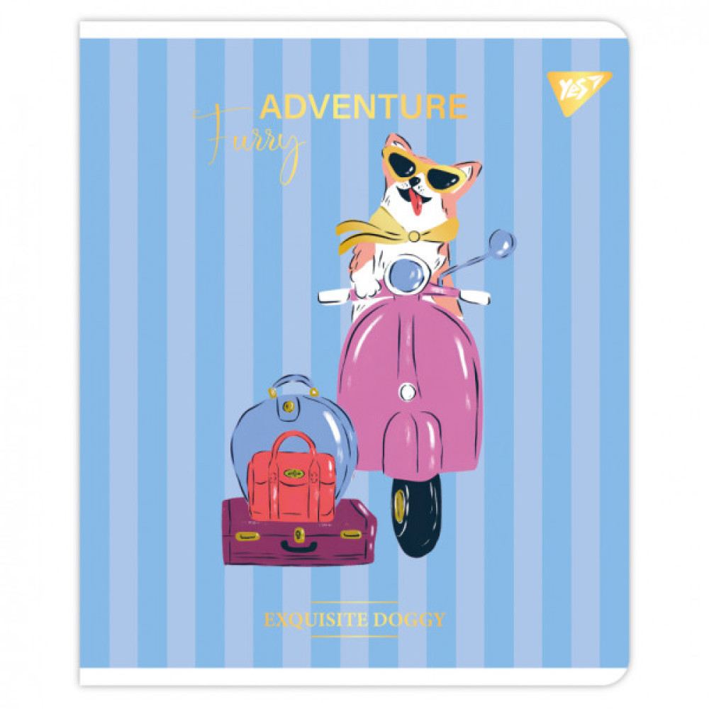 Зошит Yes Exquisite doggy А5 18 аркушів клітинка (767517)
