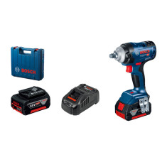 Гайковерт ударний Bosch Professional GDS 18V-400 18В 2х5.0А·год 2500об·хв 400Нм кейс 1.87кг