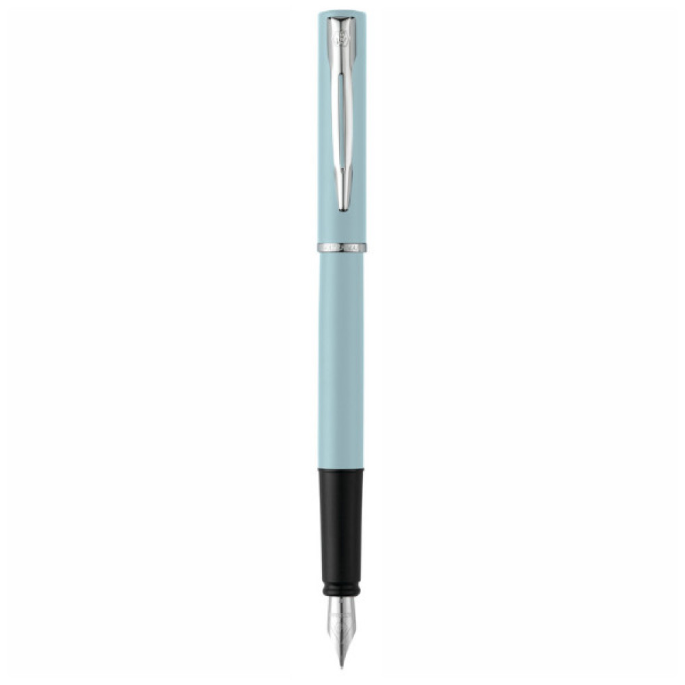 Ручка пір'яна Waterman ALLURE Pastel Blue CT  FP F блістер (13 315b)