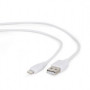 Дата кабель USB 2.0 AM to Lightning 0.1m Cablexpert (CC-USB2-AMLM-W-0.1M) Дата кабель USB 2.0 AM to Lightning 0.1m Cablexpert (CC-USB2-AMLM-W-0.1M)