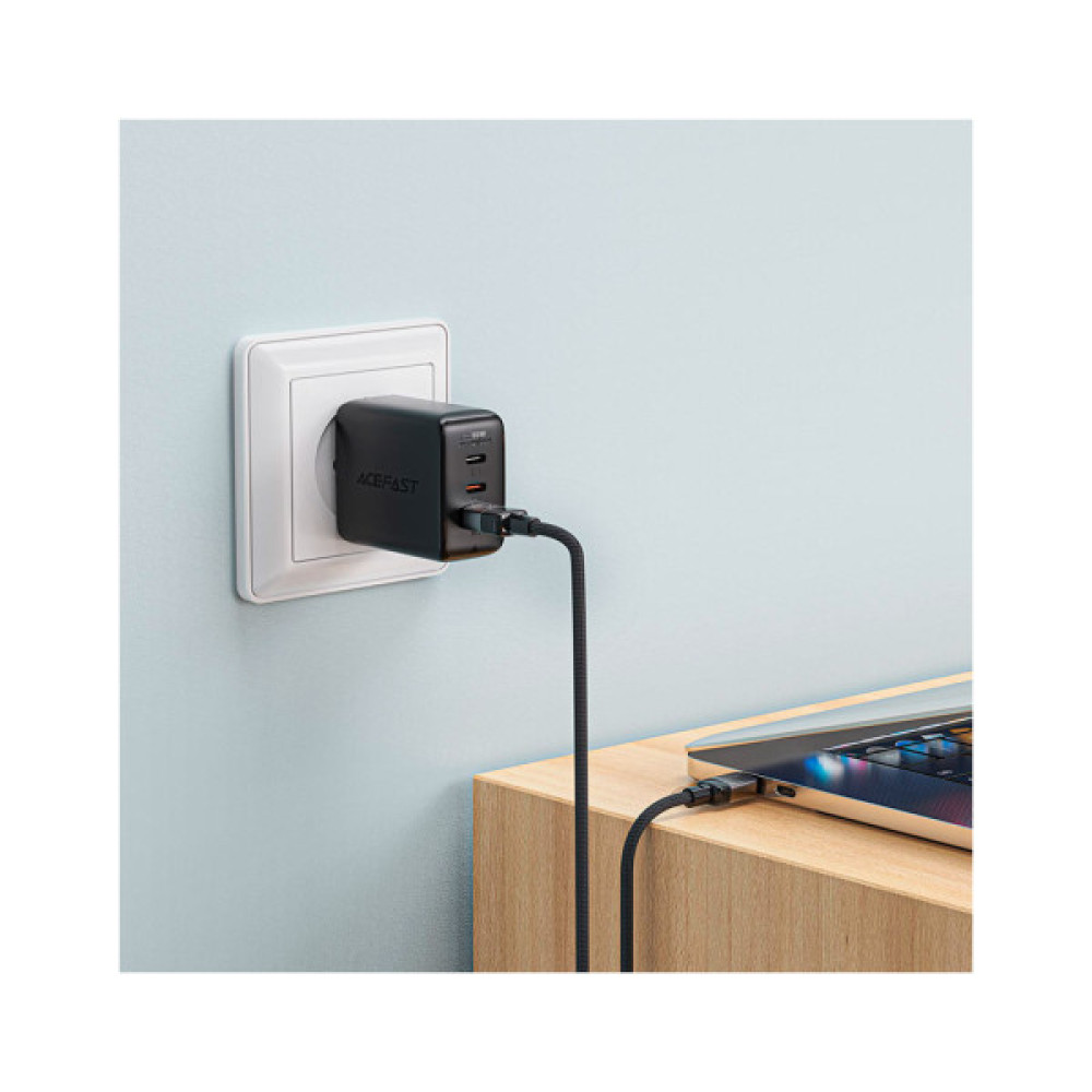 Дата кабель USB 2.0 AM to USB-C 1.2m 3.0A Acefast (6974316283010)