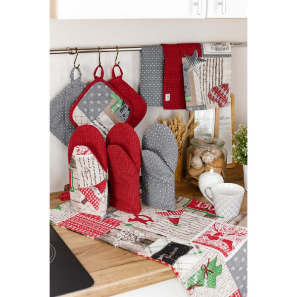 Кухонна прихватка Прованс Merry Christmas 20х20 (031409)