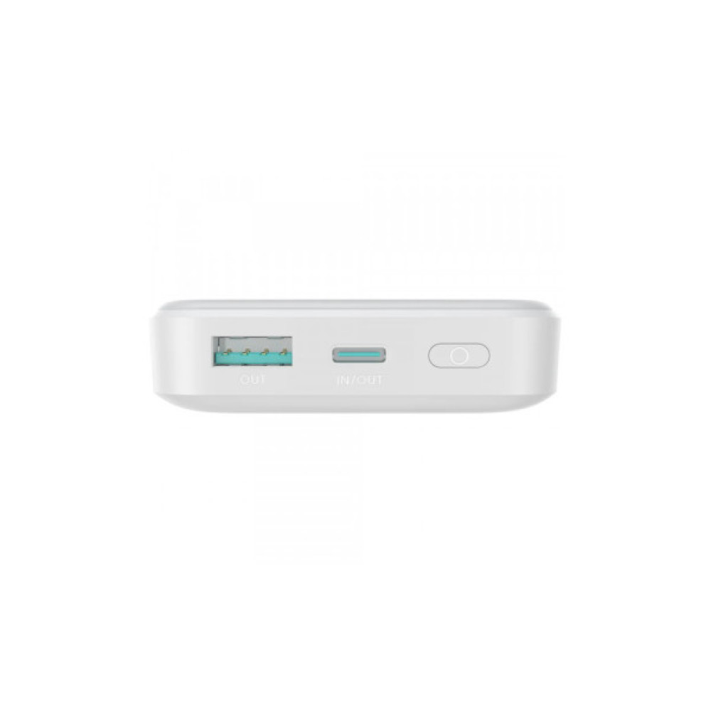 Батарея універсальна JOYROOM Magnetic Wireless 10000mAh 20W PD, QC, USB-C In/Out White (JR-W020 / 6941237119698)