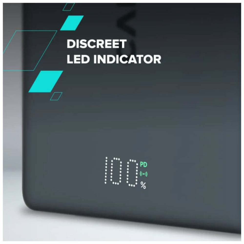 Батарея універсальна Canyon 5000mAh OnPower 500 PD20W Magnetic wireless MagSafe Black (CNS-CPB500B)