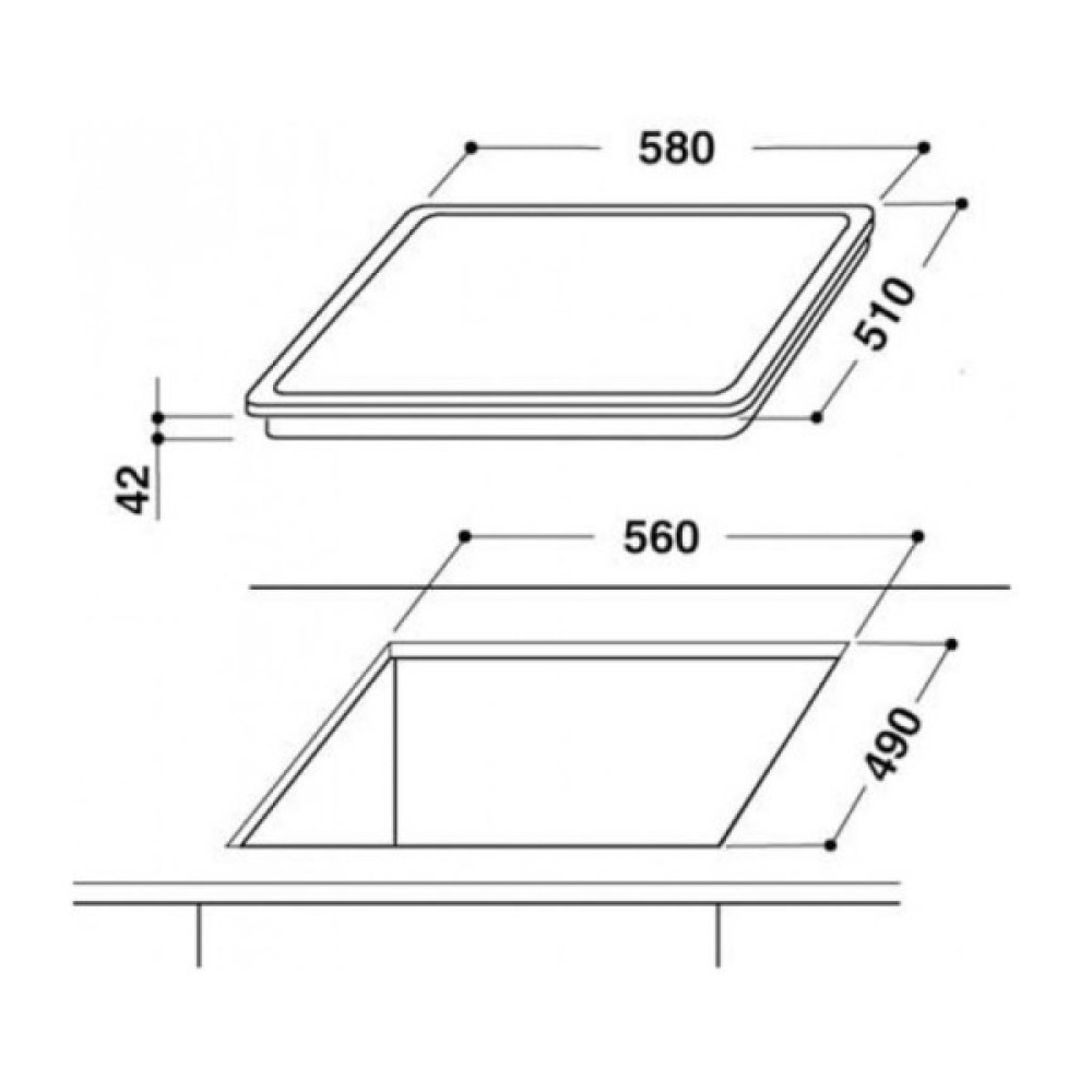 Варочна поверхня Whirlpool AKT 8190/BA (AKT8190BA)