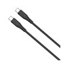 Дата кабель USB-C to USB-C 1.0m 3A 60W textured PVC black ColorWay (CW-CBPDCC094-BK)