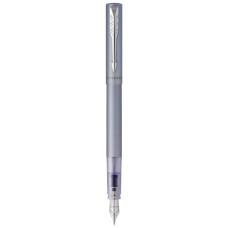 Ручка пір'яна Parker VECTOR 17 XL Metallic Silver Blue CT  FP M (06 112)