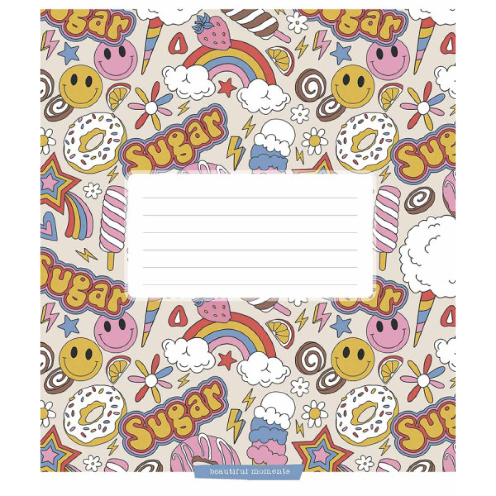 Зошит Школярик Enjoy your life 12 аркушів клітинка (012-3503K)