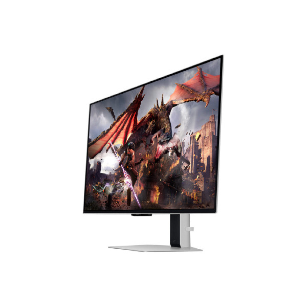 Монітор Samsung 32" Odyssey G80SD HDMI, DP, USB, Bluetooth, OLED, 3840x2160, 240Hz, 0.3ms, G-Sync Compatible