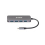 Концентратор D-Link DUB-2340 3xUSB3.0 1xUSB3.0 1xUSB (DUB-2340) Концентратор D-Link DUB-2340 3xUSB3.0 1xUSB3.0 1xUSB (DUB-2340)