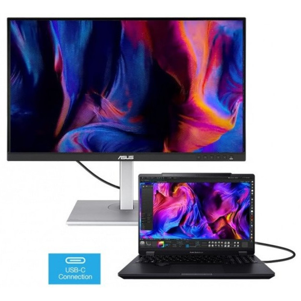 Монітор Asus 27" ProArt PA278CGV 2xHDMI, DP, USB-C, 4xUSB, MM, IPS, 2560x1440, 144Hz, 5ms, sRGB 100%, AdaptiveSync, Pivot, HDR400