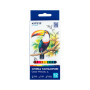 Олівці кольорові Kite Classic тригранні, 12 кольорів (K-053) Олівці кольорові Kite Classic тригранні, 12 кольорів (K-053)