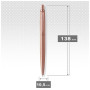 Ручка кулькова Parker JOTTER 17 XL Monochrome Pink Gold PGT BP блістер (12 636) Ручка кулькова Parker JOTTER 17 XL Monochrome Pink Gold PGT BP блістер (12 636)