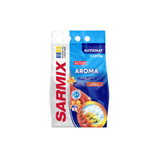 Пральний порошок Sarmix Active Aroma для всіх типів прання 2.1 кг (4820268104182)