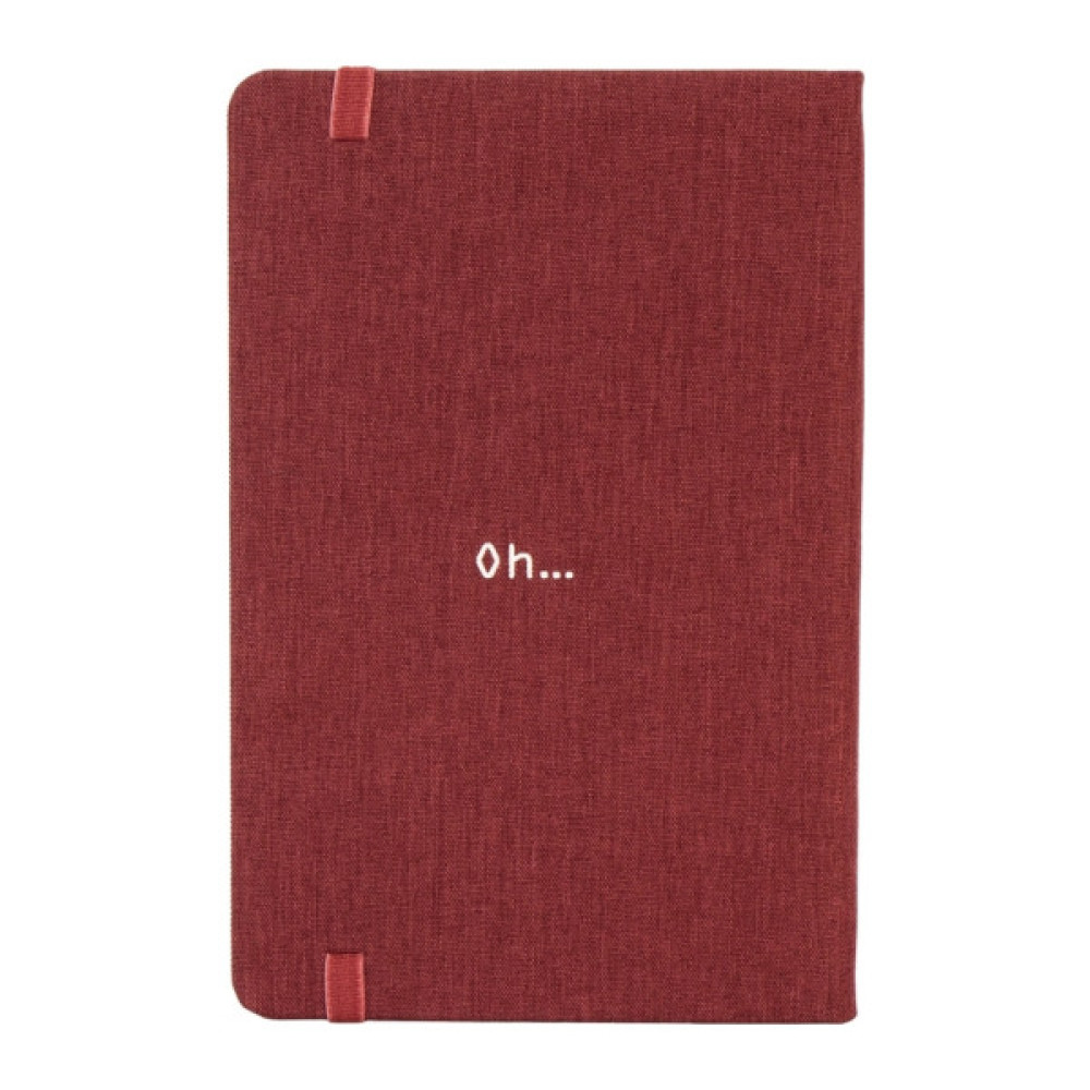 Книга записна Optima Heart А5 128 аркушів клітинка (O27191-03)