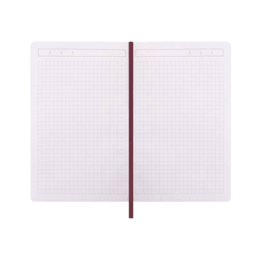 Книга записна Optima Heart А5 128 аркушів клітинка (O27191-03)