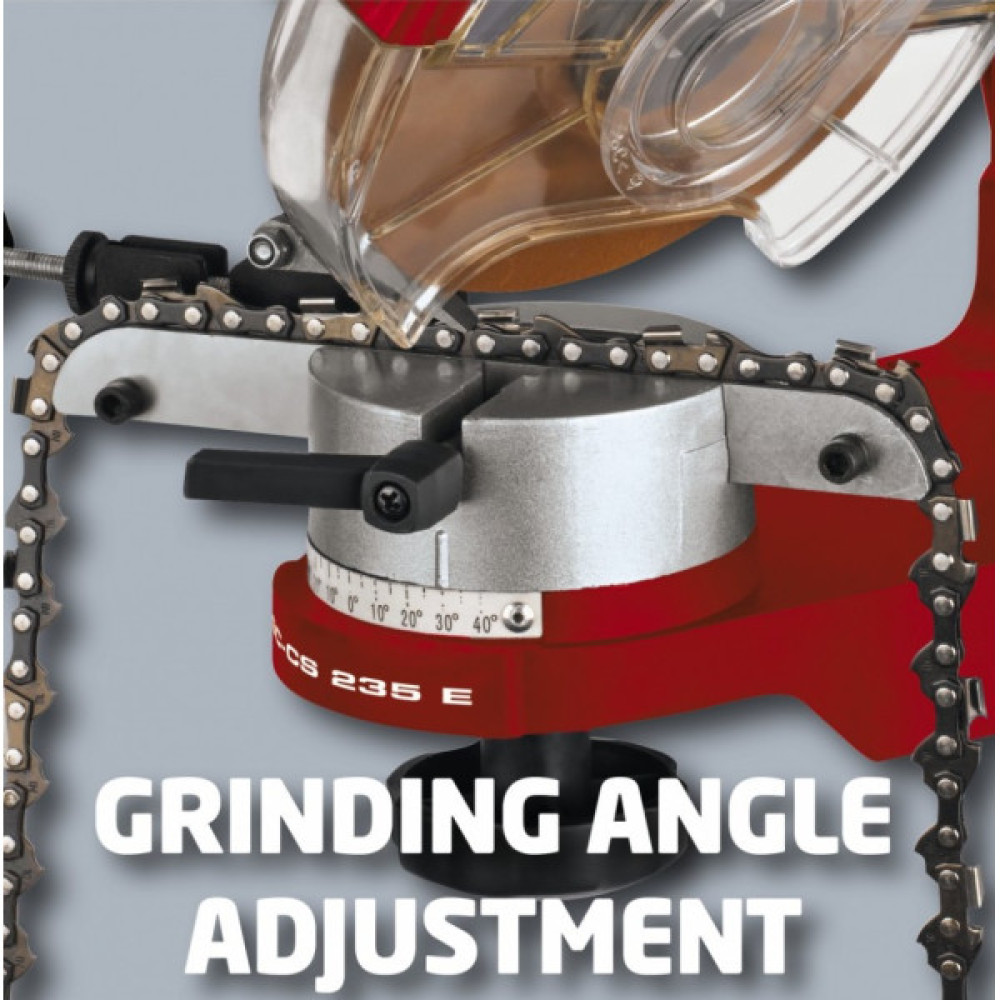 Верстат для заточування ланцюгів Einhell GC-CS 235 E 235Вт 3000об/хв диск 145х22х3.2мм 5.8кг