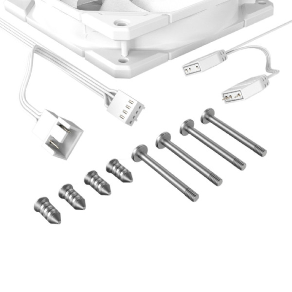 Кулер до корпусу ID-Cooling TF-12025-PRO ARGB TRIO WHITE